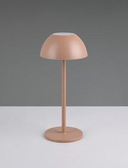 my home LED Außen-Tischleuchte Abbey Tischleuchte (Stück), Dimmfunktion, USB-Ladefunktion, LED fest integriert, Warmweiß, Outdoor Akku Tischlampe Pilzdesign, USB-C, 4-fach Touch Dimmer, IP54