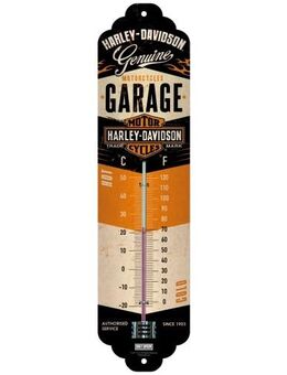Tolles Harley-Davidson Garage Thermometer Deko - Berlin