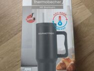 Gourmetmaxx XL-Thermobecher Edelstahl 1,2 Liter | Farbe Grau - Berlin