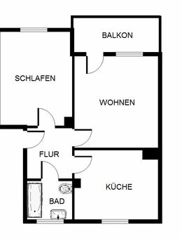 Demnächst frei! 2-Zimmer-Wohnung in Gelsenkirchen Hassel - Gelsenkirchen
