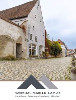 Ein bezauberndes Altstadthaus mit vor-genehmigter Ausbau-Reserve, 1992 kernsaniert - Landsberg (Lech)