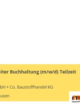 Sachbearbeiter Buchhaltung (m/w/d) Teilzeit - Thannhausen