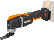 Worx Akku-Multifunktionswerkzeug WX696.9, zum Schneiden, Sägen, Schleifen uvm, ohne Akku & Ladegerät