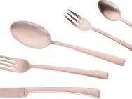 ECHTWERK Besteck-Set Avelino (30-tlg), 6 Personen, Edelstahl 18/10, Tafelbesteck, bronzefarben, Geschenkkassette
