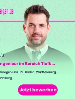 Bauingenieur (w/m/d) im Bereich Tiefbau - Mannheim