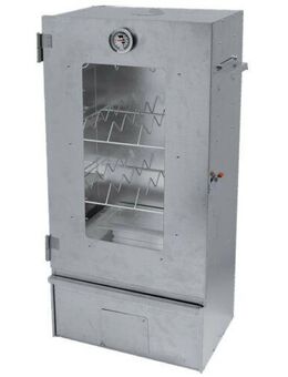 Räucherofen Grill Smoker Räucherschrank verzinkt mit Thermometer - Wuppertal