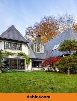 Architekten Landhausvilla mit einzigartigem Grundstück - Hamburg