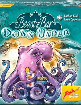 Zoch Spiel Beasty Bar - Down Under, Kartenspiel, Made in Germany