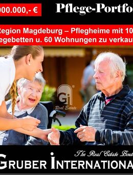 Region Magdeburg - Pflege-Portfolio mit 108 Pflegeplätzen und 60 seniorengerechte Wohnungen zu verkaufen - Magdeburg