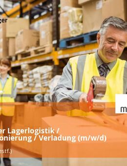 Mitarbeiter Lagerlogistik / Kommissionierung / Verladung (m/w/d) - Gronau (Westfalen)