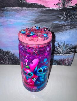 Schneekugel Becher Snowglobe Disney Stitch - Bitterfeld-Wolfen