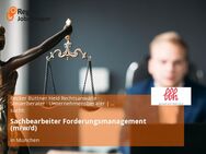 Sachbearbeiter Forderungsmanagement (m/w/d) - München
