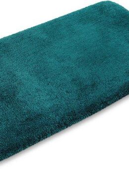 Homie Living Badematte Porto Azzurro, Höhe 30 mm, rutschhemmend beschichtet, fußbodenheizungsgeeignet, schnell trocknend, Polyester, rechteckig, Badteppich, uni, rechteckig & rund, waschbar, Badezimmerteppich