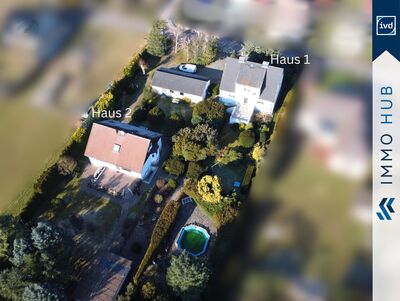 ++ Zwei freistehende EFHs mit riesigen Terrassen und Pool auf einzigartig angelegtem Grundstück ++