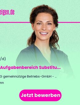 Arzt (m/w/d) Aufgabenbereich Substitutionsbehandlung - Bonn