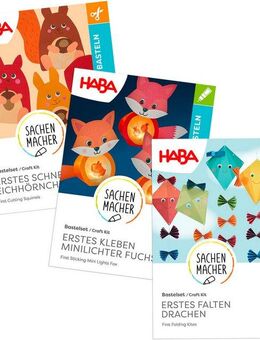 Haba Kreativset 3er Bastelsets Erstes Basteln Herbst