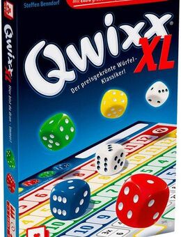Cartamundi Spiel Senioren Qwixx XL, Seniorenspiel, Made in Germany