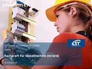 Fachkraft für Metalltechnik (m/w/d) - Hövelhof (Sennegemeinde)