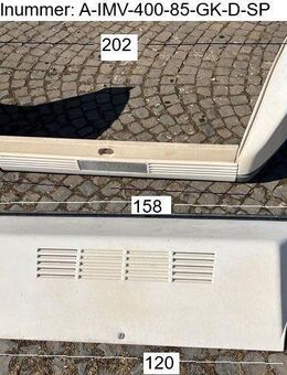 Adria IMV Wohnwagen Gaskasten mit Deckel komplett gebr ca 202cm (zB Adria IMV 400 BJ 85) Sonderpreis - Bugfrontdeckel / Bugklappe / Gasklappe / Flaschenkastendeckel / Flaschenkastenabdeckung - Schotten Zentrum