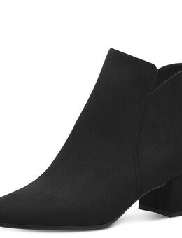 Tamaris Stiefelette, Blockabsatz, Basicstiefelette in veganer Verarbeitung, schmale Form