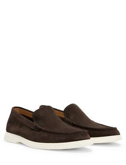 BOSS Sienne_Loaf Loafer Slipper, Schlupfschuh, Casual-Loafer mit heller Laufsohle