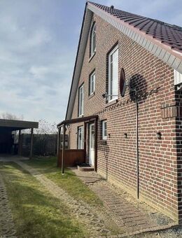 ZUR MIETE: Haushälfte mit überdachter Terrasse, Garten und Carport - Heiligenhafen