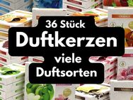 36 Duftkerzen! Faltschachtel Intensiv - Freie Auswahl Teelichter - Wegberg Zentrum