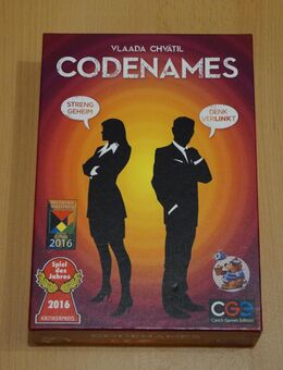 Brettspiel: Codenames - Spiel des Jahres 2016 - Obermichelbach