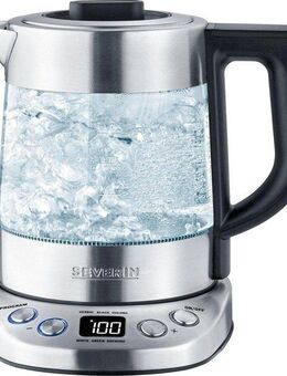 Severin Wasser-/Teekocher WK 3473, 2200 W, bis zu 1 l Wasser oder 0,75 l Tee, mit Teesieb, inkl. 5 Teeprogrammen