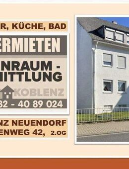 2 Zimmer, Küche Bad mit Wanne, schöne Wohnung für 2 Personen im 2.OG - Koblenz