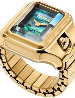 Fossil Uhrenring RAQUEL WATCH RING ES5411, Armbanduhr, Damenuhr, Edelstahlarmband, analog