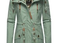 Ragwear Wintermantel Elsie stylischer Winterparka mit Kapuze und Teddyfleece