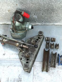 Rohrbieger Rohrbiegegerät Biegemaschine Schweißgerät MIG MAG WIG Werkbank Werkzeugschrank - Hohen Neuendorf