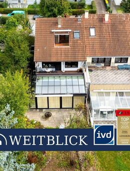 WEITBLICK: Großzügige Doppelhaushälfte mit weitläufigem Garten! - Pleidelsheim