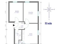 2-Zimmer-Wohnung in ruhiger Lage und Gartennutzung - Boffzen