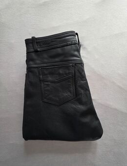 "Roleff" Lederjeans, Größe 52, wie neu - Zossen