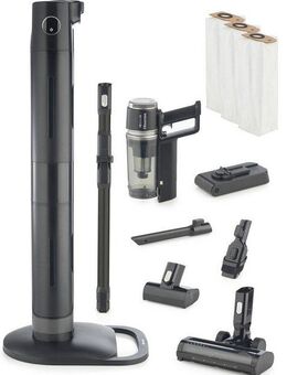 Hisense Akku-Bodenstaubsauger HVC676451DA, 400 W, beutellos, inkl. Reinigungsstation, 400W Leistung, 60min Laufleistung