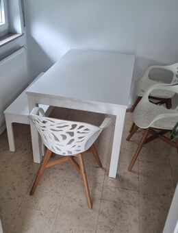 Ikea ausziehbarer Esstisch mit 3 Stühlen und einer Sitzbank - Stuttgart