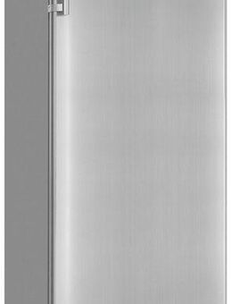 exquisit Vollraumkühlschrank KS320-V-H-040D inoxlook, 142,6 cm hoch, 54,5 cm breit