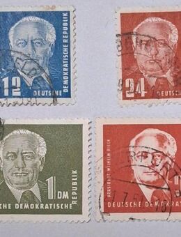 DDR 1950 Wilhelm Pieck komplett gestempelt - Görlitz