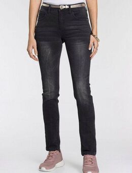 KangaROOS Relax-fit-Jeans RELAX-FIT HIGH WAIST knöchelfreie Schnittform, krempelbare Beinabschlüsse