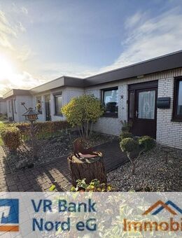 -Attraktive Kapitalanlage- Wohnen zur ebenen Erde in schöner Lage - Reihenhausscheibe mit Stellplatz - Niebüll