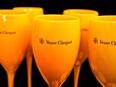 Veuve Acryl Kunststoff Becher Cliquot Clicquot Rose Flutes Cup Ice Champager Imperial Moet orange in 31582