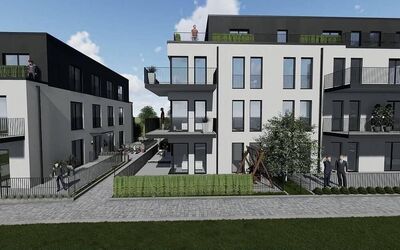 Tolle Penthousewohnung mit großer Dachterrasse im Energiesparhaus in Trier-Kürenz
