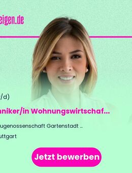 Techniker/in Wohnungswirtschaft (m/w/d) - Stuttgart