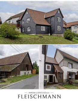 Vielseitiges Bauernhaus mit Scheune, Garagen und Potenzial für Mehrgenerationenwohnen - Sankt Kilian