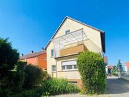 NEU! 2-Fam.-Wohnhaus mit Ausbaureserve + Nebengebäude sowie 1015qm Grundstück (teilw. bebaubar)! - Stutensee