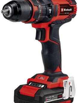 Einhell Akku-Schlagbohrschrauber TE-CD 18/40 Li-i +64, (Set), inkl. 2 Akkus, Schnellladegerät, 64-tlg. Zubehör und Koffer