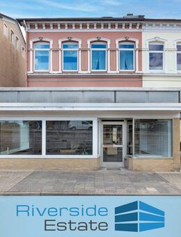 Wohn- und Geschäftshaus mit Hinterhaus, Garage und Garten direkt an der Weser in Hameln! - Hameln