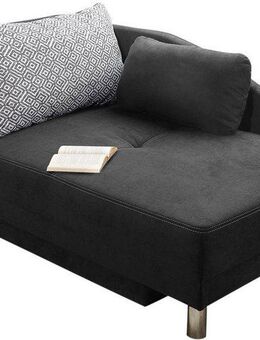Jockenhöfer Gruppe Recamiere Roy, Chaiselongue mit Bettfunktion und Bettkasten, inklusive Federkern